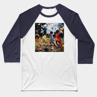 Romare´s Kaleidoscope Dreams Baseball T-Shirt